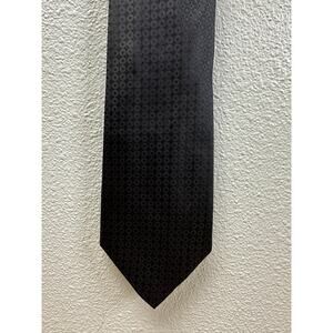 Vintage Stafford Black with Geometric design tie 4" x 61,.5"